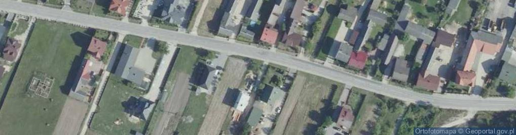 Zdjęcie satelitarne Gnieździska ul.