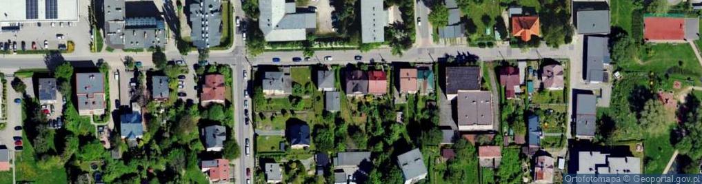 Zdjęcie satelitarne Gorkiego Maksyma ul.