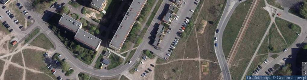 Zdjęcie satelitarne Górskiego Ochotniczego Pogotowia Ratunkowego ul.