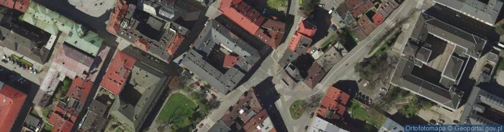 Zdjęcie satelitarne Górny Rynek ul.