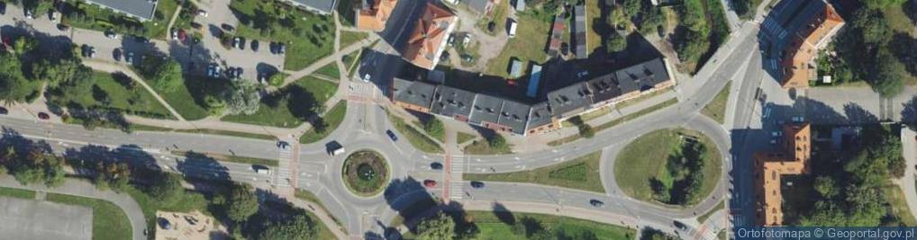 Zdjęcie satelitarne Górnośląska ul.