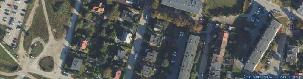 Zdjęcie satelitarne Gospodarska ul.