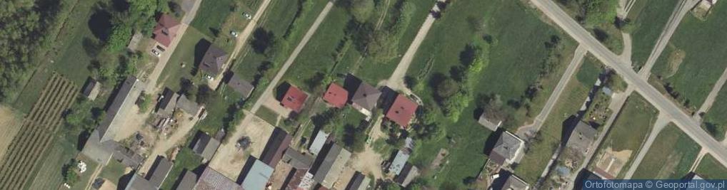 Zdjęcie satelitarne Godziszów Pierwszy ul.
