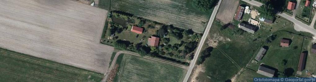 Zdjęcie satelitarne Gołe Łazy ul.