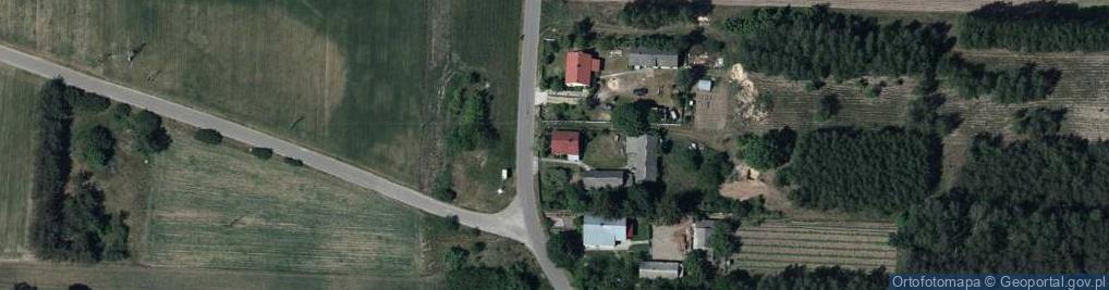 Zdjęcie satelitarne Gołe Łazy ul.