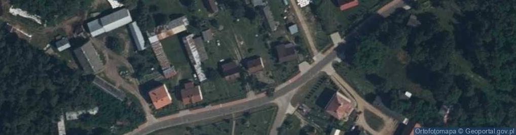 Zdjęcie satelitarne Górki Średnie ul.