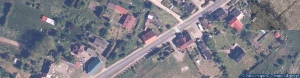 Zdjęcie satelitarne Gorzebądz ul.