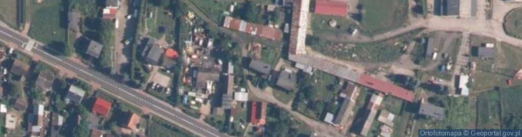 Zdjęcie satelitarne Górzna ul.