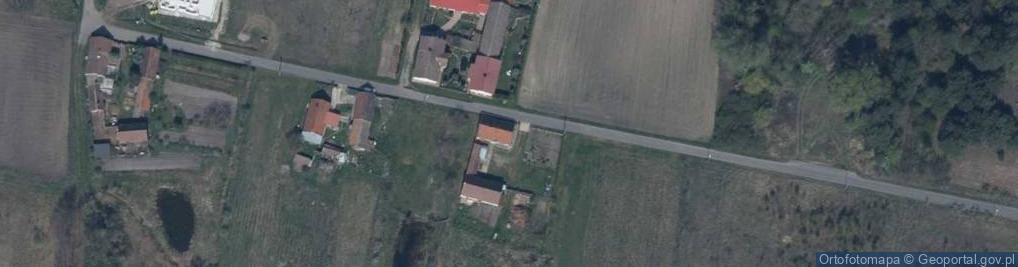 Zdjęcie satelitarne Gozdno ul.