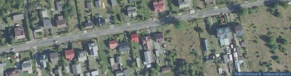 Zdjęcie satelitarne Gosań ul.