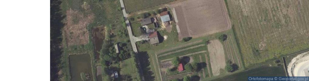 Zdjęcie satelitarne Gościeradów-Folwark ul.