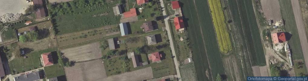 Zdjęcie satelitarne Gościeradów-Folwark ul.
