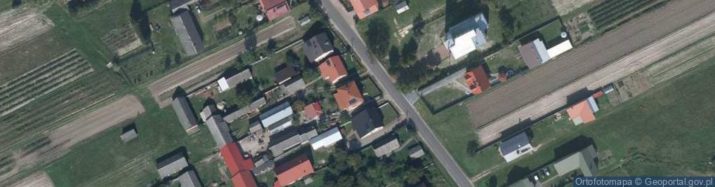 Zdjęcie satelitarne Gózd Lipiński ul.