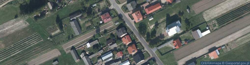 Zdjęcie satelitarne Gózd Lipiński ul.