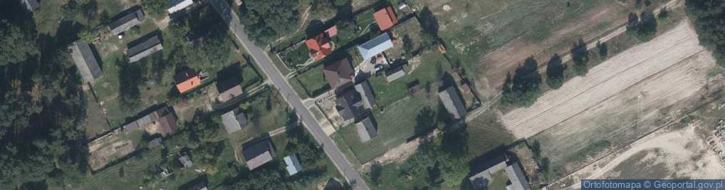 Zdjęcie satelitarne Gózd Lipiński ul.