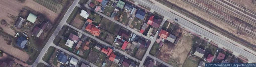 Zdjęcie satelitarne Goździelin ul.