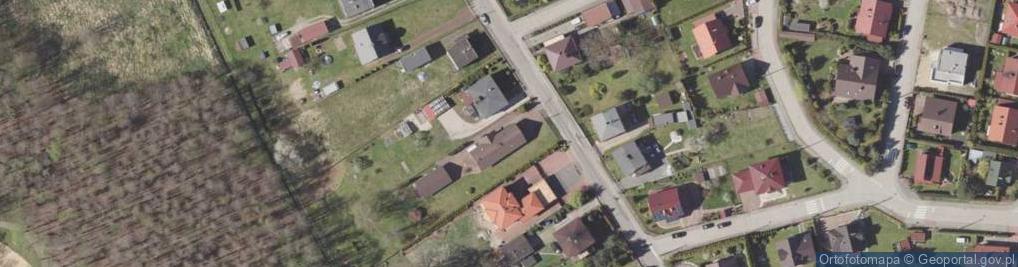 Zdjęcie satelitarne Górnośląska ul.