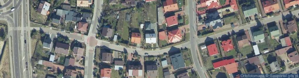 Zdjęcie satelitarne Gołaszówiec ul.