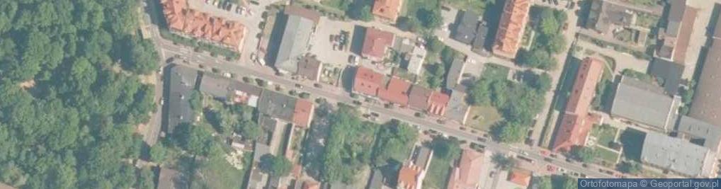 Zdjęcie satelitarne Górnicza ul.
