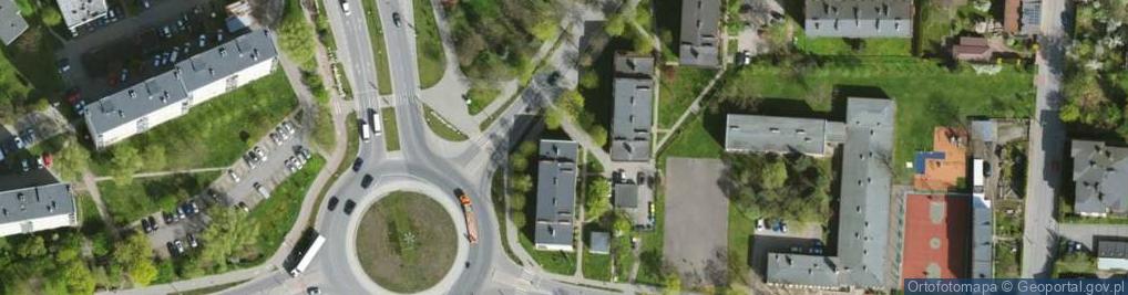 Zdjęcie satelitarne Górna ul.