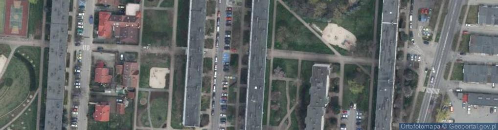 Zdjęcie satelitarne Górników ul.