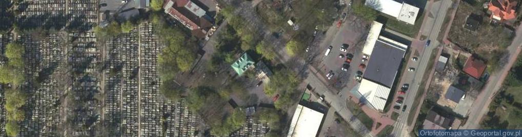 Zdjęcie satelitarne Gordziałkowskiego ul.