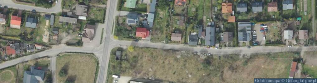 Zdjęcie satelitarne Górna ul.