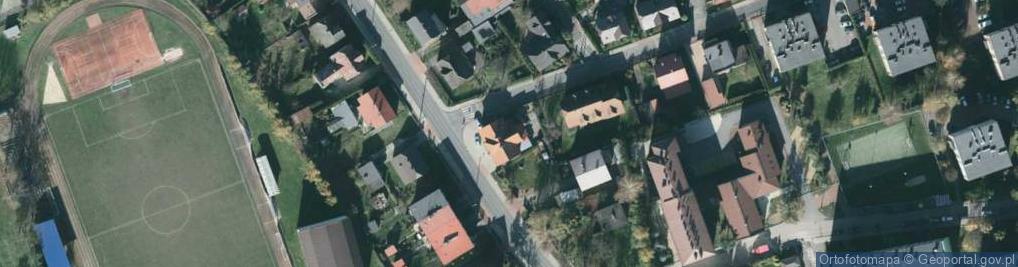 Zdjęcie satelitarne Górecka ul.