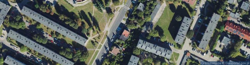 Zdjęcie satelitarne Gospodarcza ul.