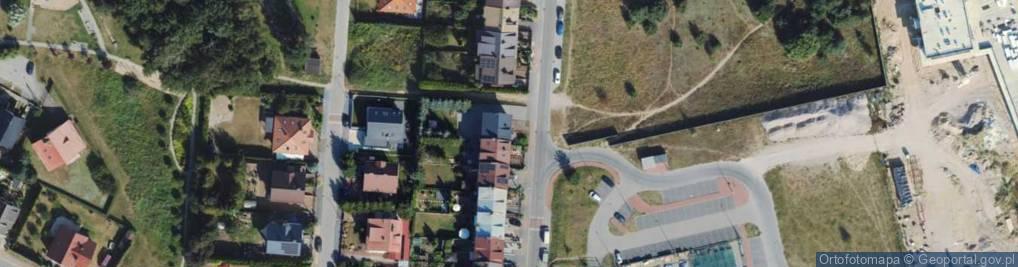 Zdjęcie satelitarne Górna ul.