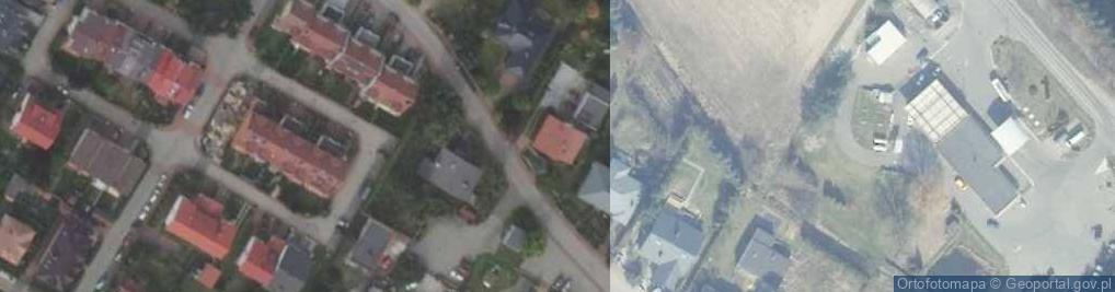 Zdjęcie satelitarne Górki Łukasza ul.