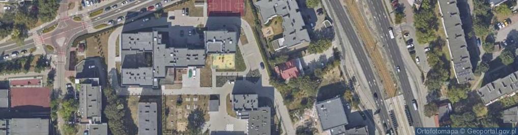 Zdjęcie satelitarne Górna ul.
