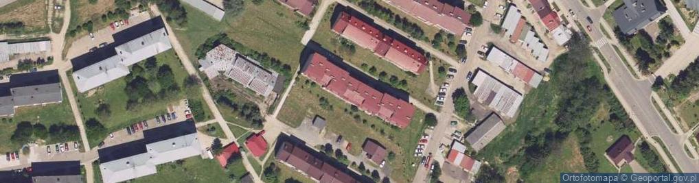 Zdjęcie satelitarne Gombrowicza Witolda ul.
