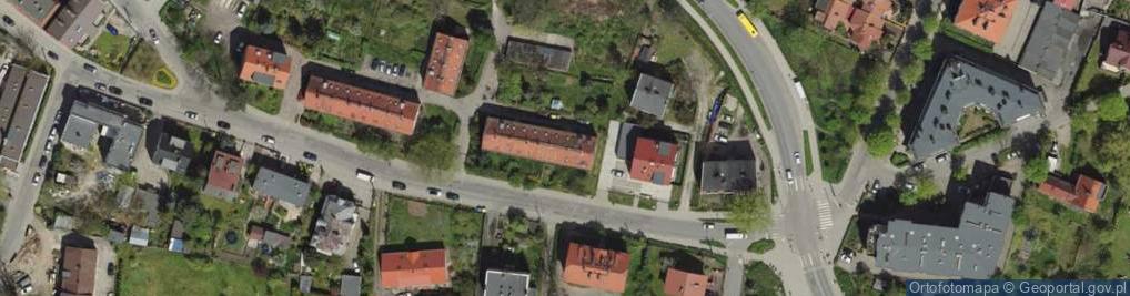 Zdjęcie satelitarne Gorlicka ul.