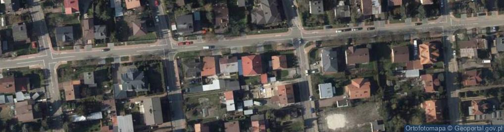 Zdjęcie satelitarne Górnośląska ul.