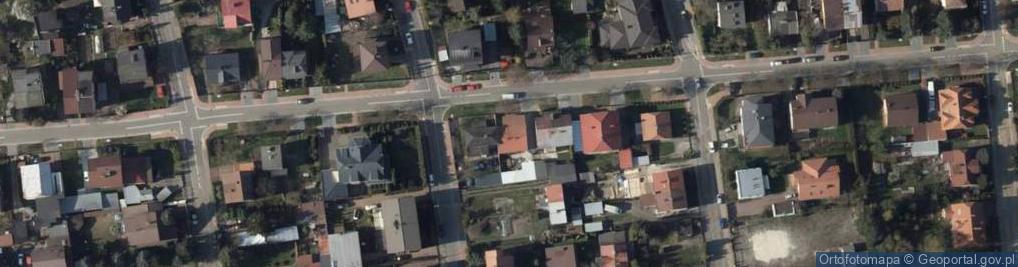 Zdjęcie satelitarne Górnośląska ul.