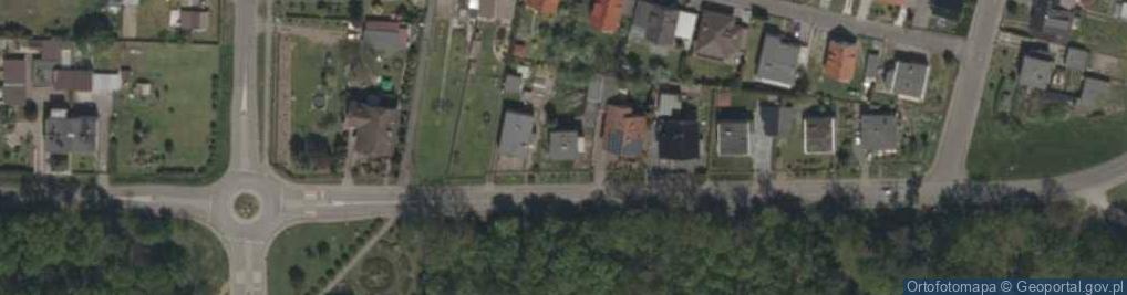Zdjęcie satelitarne Góry Świętej Anny ul.