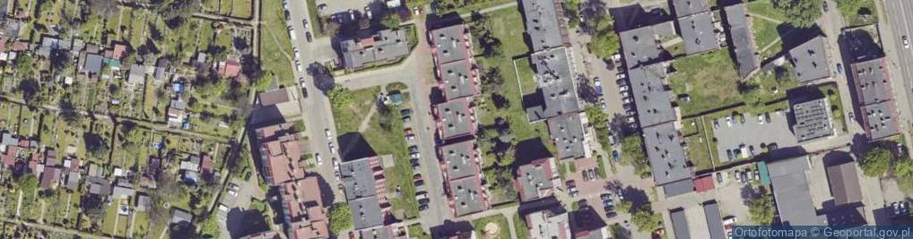 Zdjęcie satelitarne Grunwaldzka ul.
