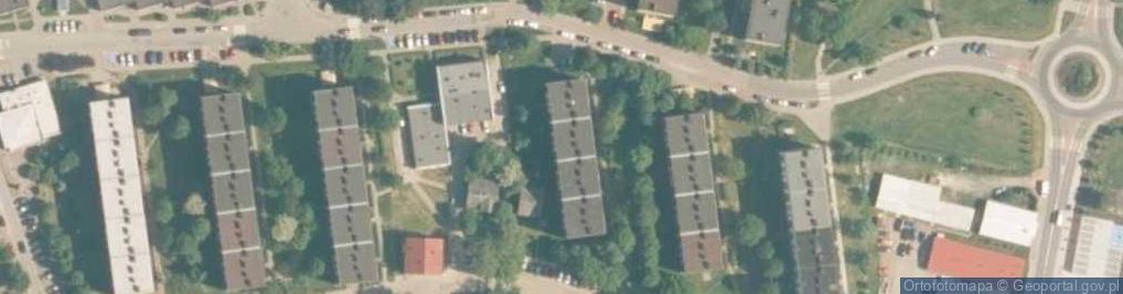 Zdjęcie satelitarne Grzybowa ul.