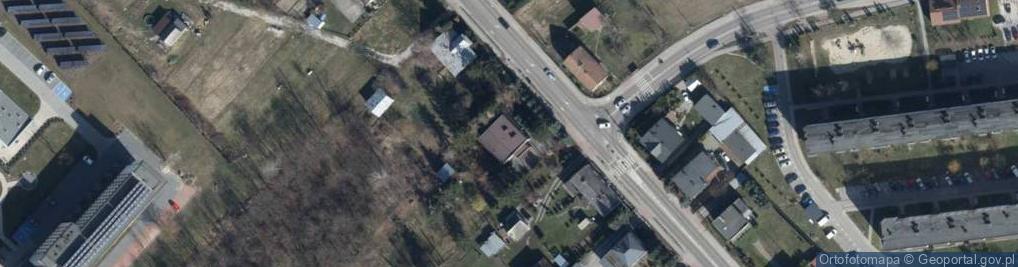 Zdjęcie satelitarne Grunwaldzka ul.