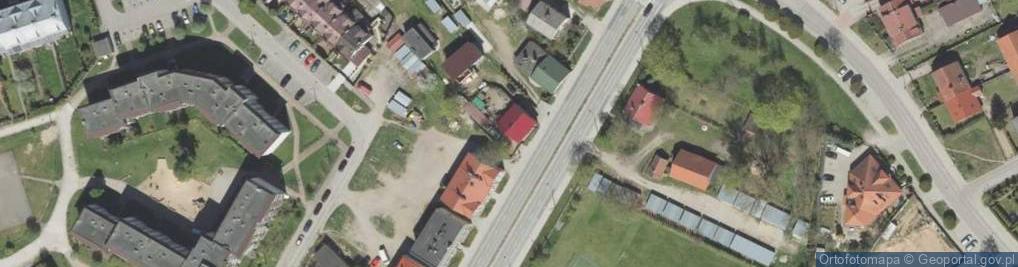 Zdjęcie satelitarne Grajewska ul.