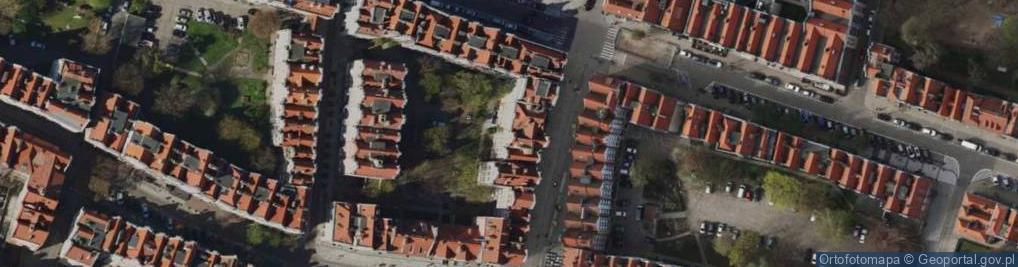 Zdjęcie satelitarne Grobla I ul.