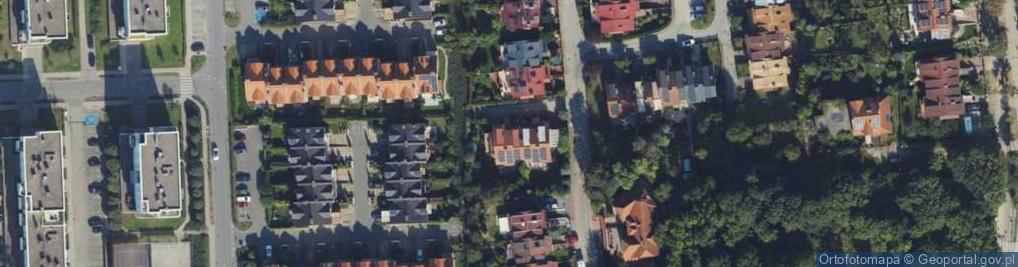 Zdjęcie satelitarne Granatowa ul.