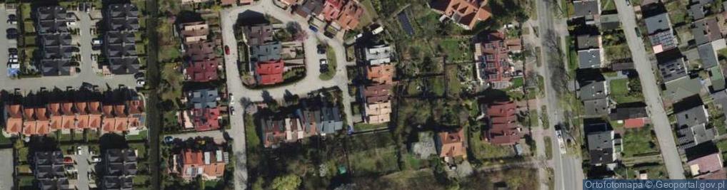 Zdjęcie satelitarne Granatowa ul.