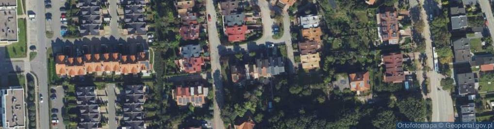Zdjęcie satelitarne Granatowa ul.