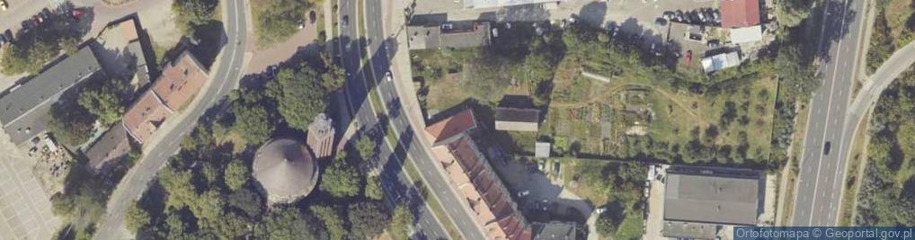 Zdjęcie satelitarne Grobla ul.