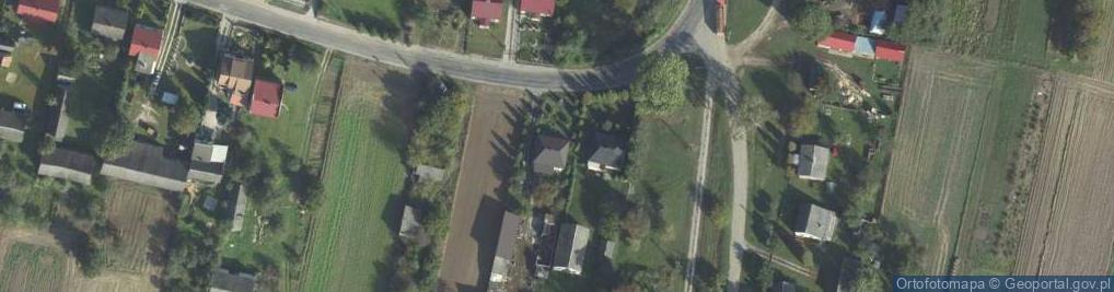 Zdjęcie satelitarne Grabowiec-Góra ul.