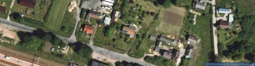 Zdjęcie satelitarne Gralewo-Stacja ul.