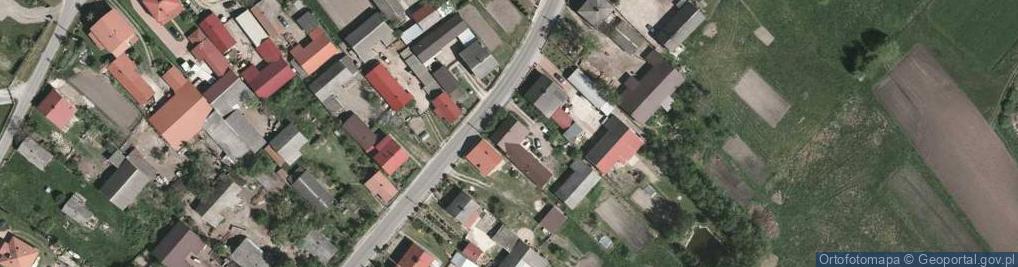 Zdjęcie satelitarne Grębów ul.