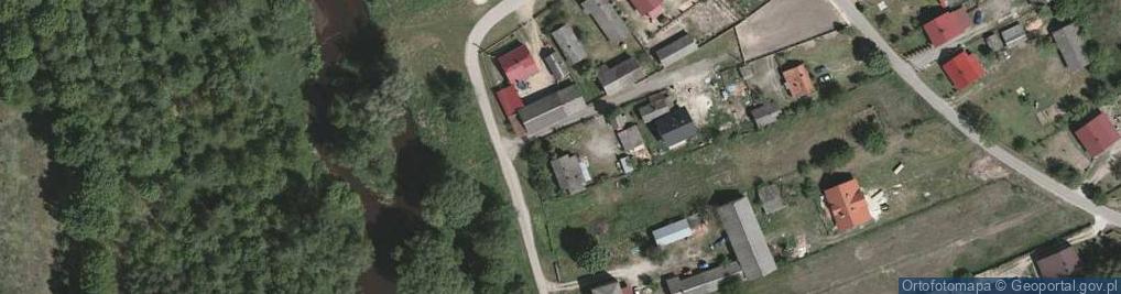 Zdjęcie satelitarne Grębów ul.